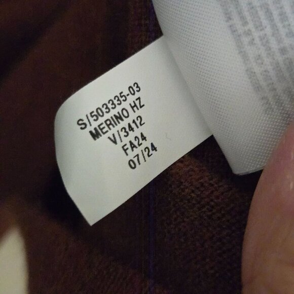 Banana Republic Merino Wool 1/2 Zip Sweater 2024 Mock Neck Size L - Picture 7 of 7